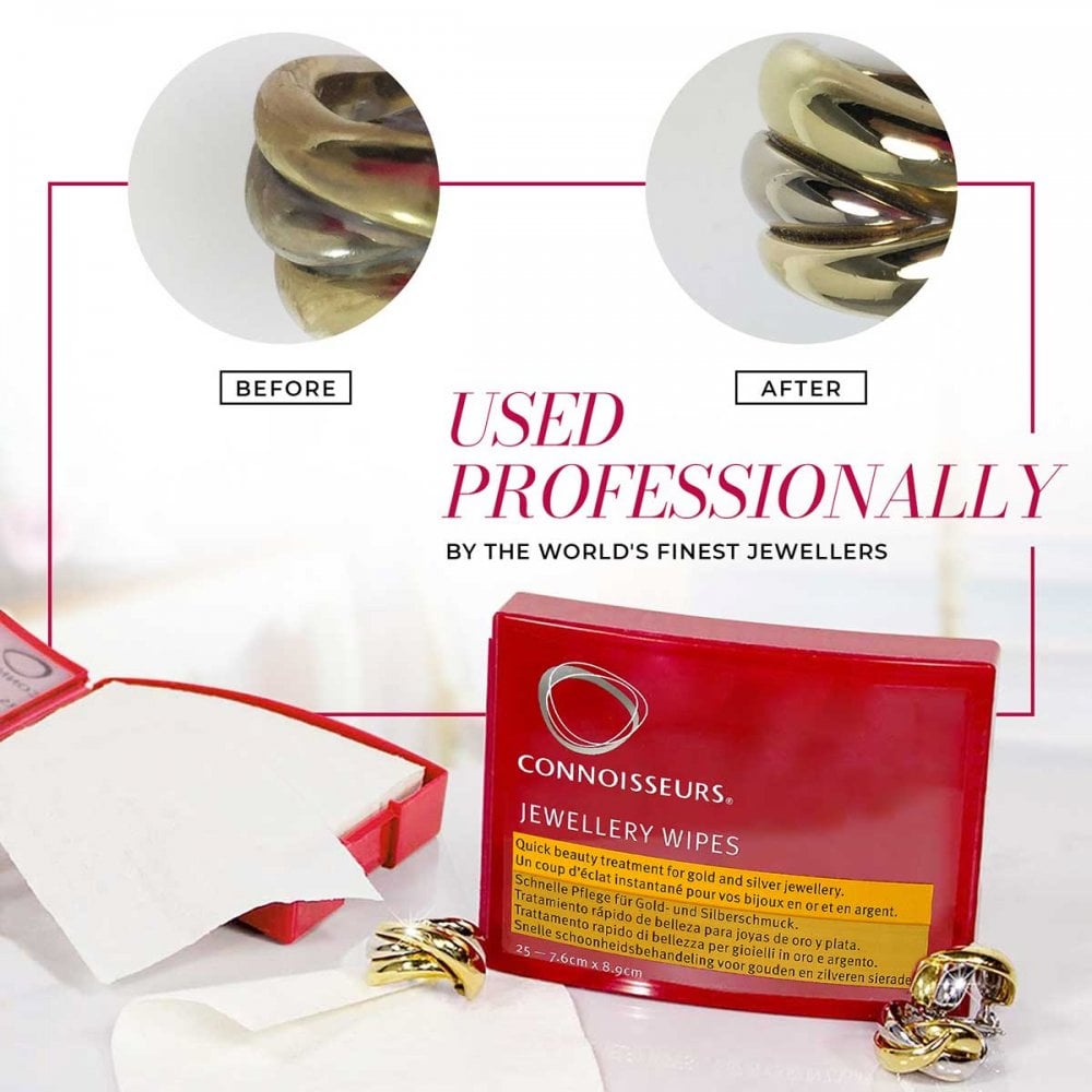 Connoisseurs Jewellery Wipes