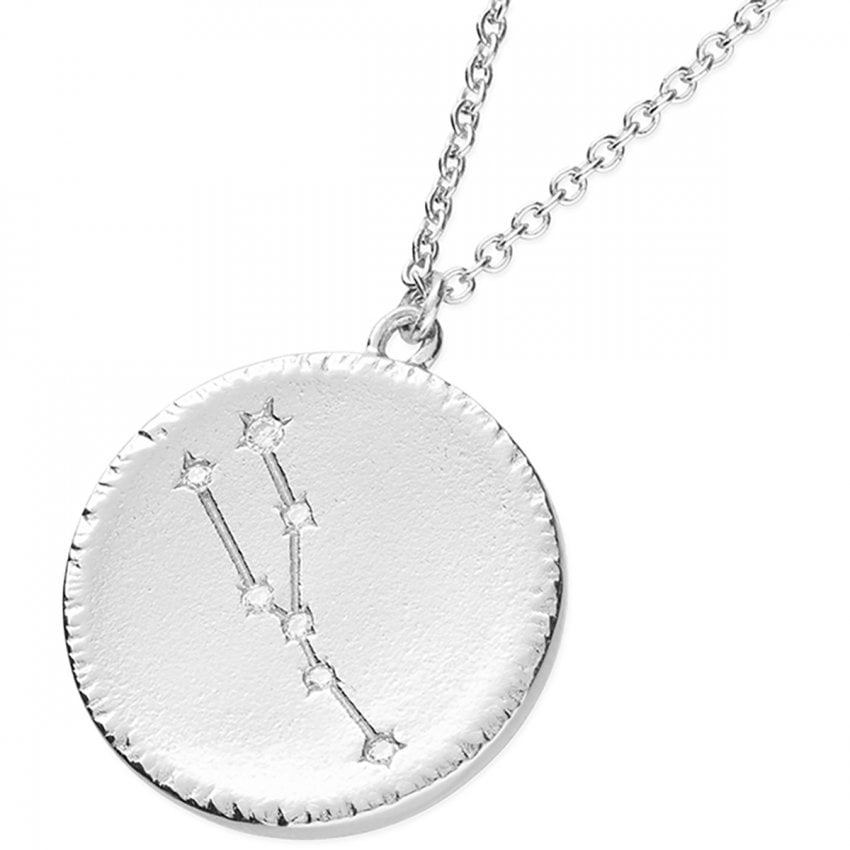 Francis And Gaye Sterling Silver Taurus Constellation Necklace Jewellery From Francis And Gaye 