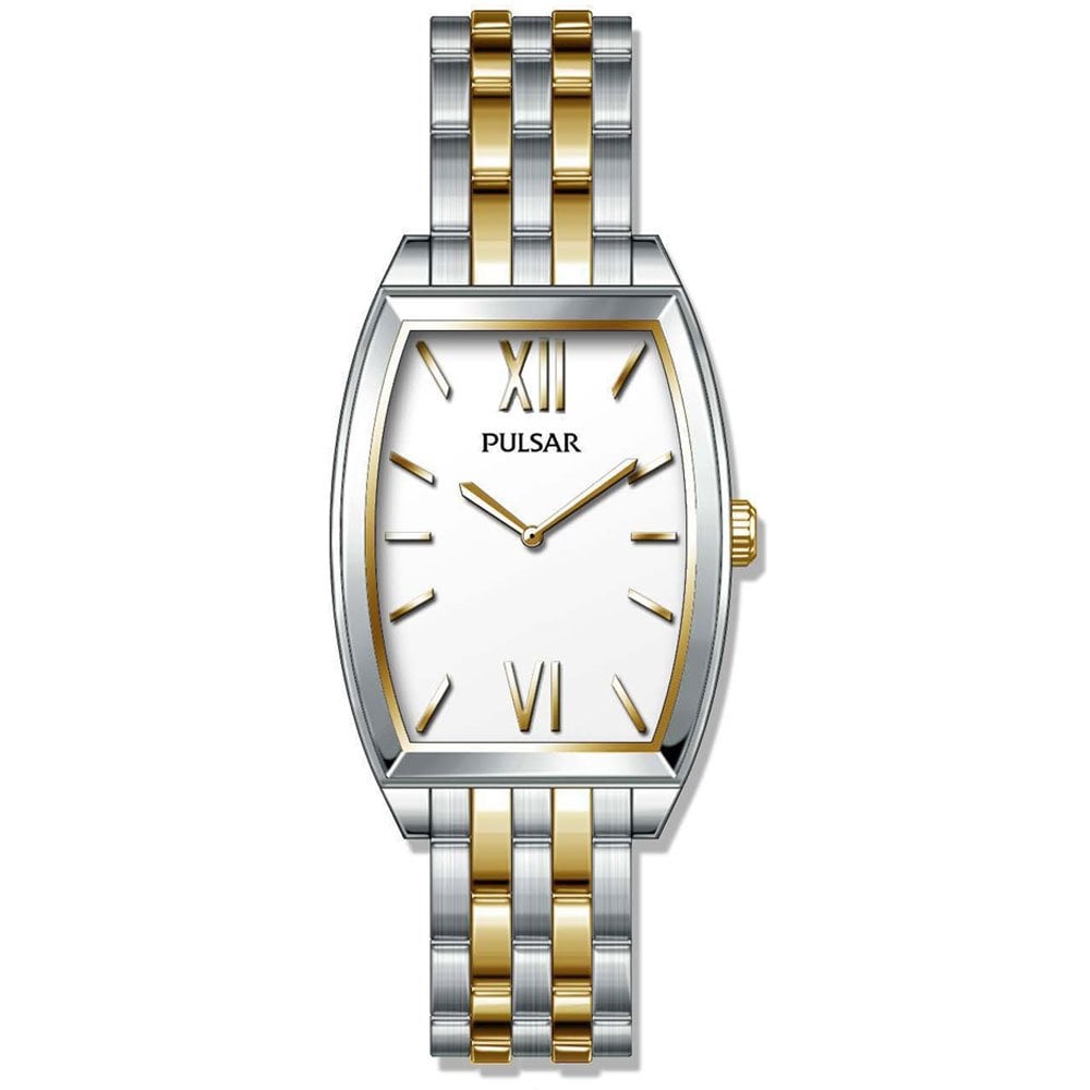 Pulsar Ladies Two Tone Watch Watches From Francis And Gaye Jewellers Uk 