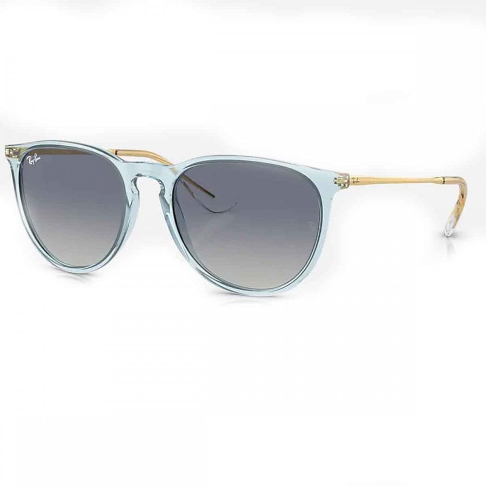 Ray-Ban ERIKA CLASSIC Polished Transparent Light Blue With Grey